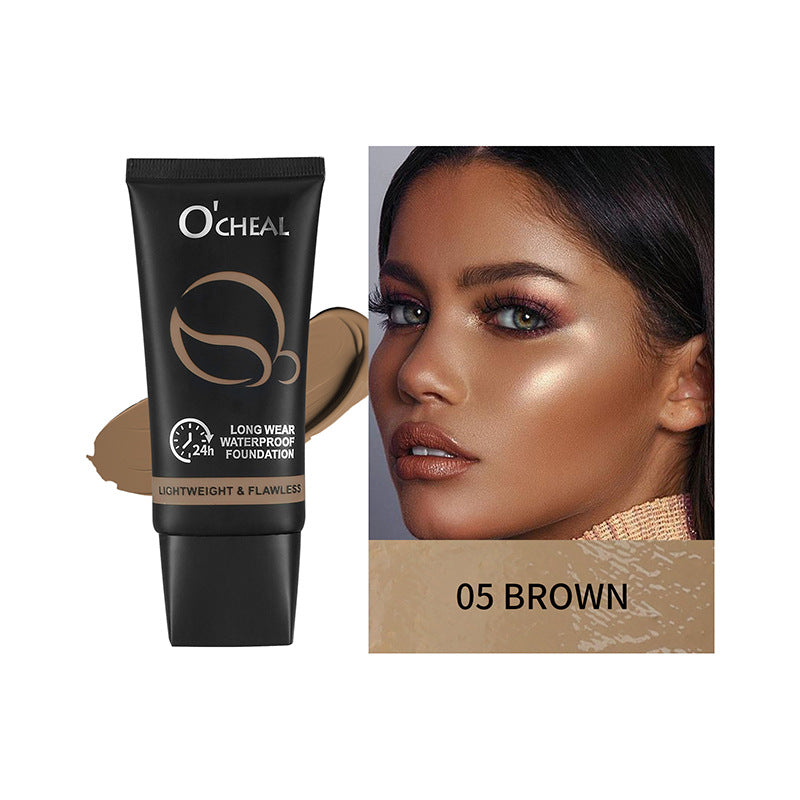 AliExpress Makeup Waterproof Foundation Liquid Acne Scar Dark Circles Concealer Bare Face Primer Yellow Black Skin Foundation Liquid