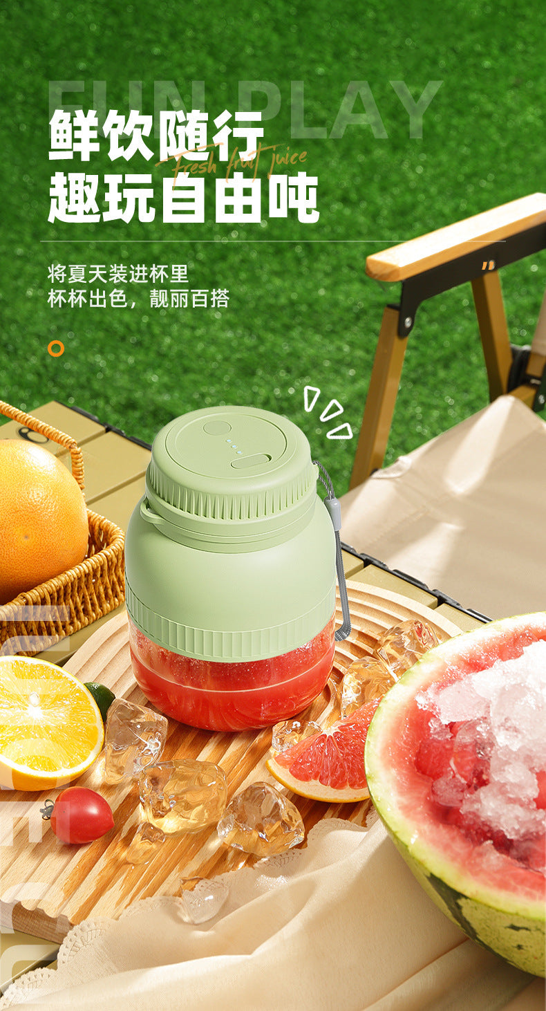 New Portable Small Electric Juicer Cup Multi-Functional Household Juice Maker Ton Ton Bucket Original Juice Machine