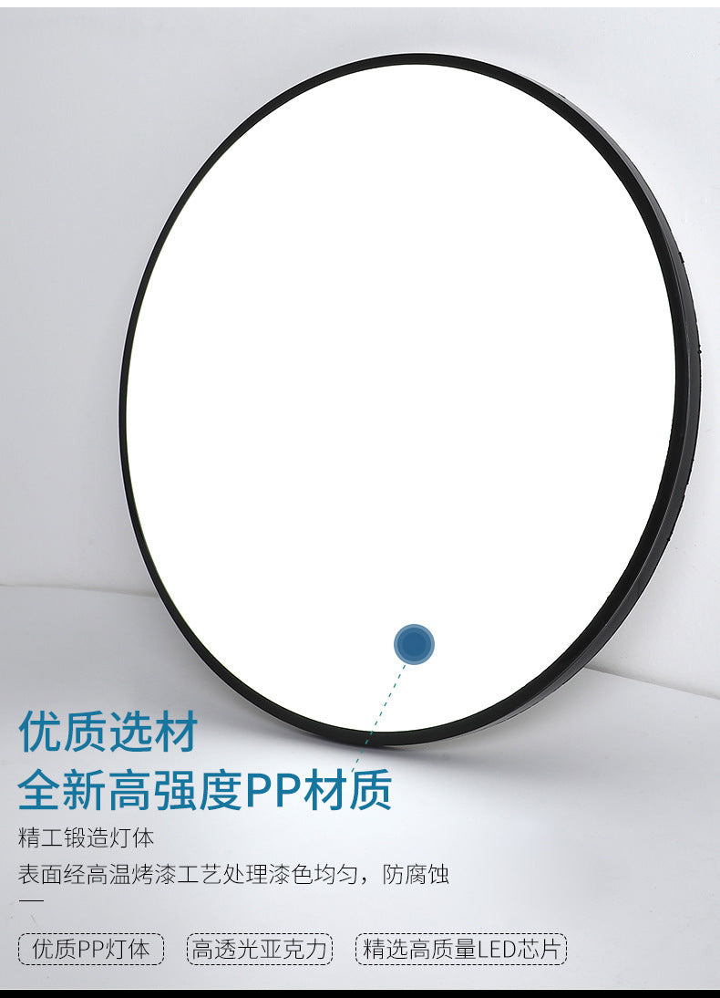 Triple-proof Light led Ceiling Light Ultra-Thin Corridor Aisle Light Modern Minimalist Balcony Light Round Bathroom Kitchen Light