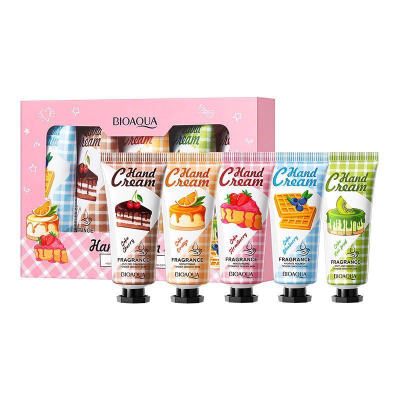 Fragrance Moisturizing Hand Cream Set BIOAOUA Autumn and winter moisturizing hand cream cross-border foreign trade wholesale