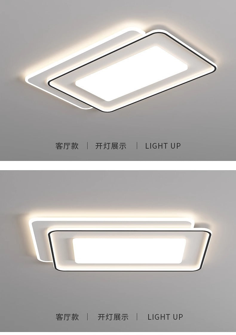Lamp in the Living Room Modern Minimalist and Magnificent2025New Ceiling Bedroom Main Light Zhongshan Lighting Set Whole House Package HD