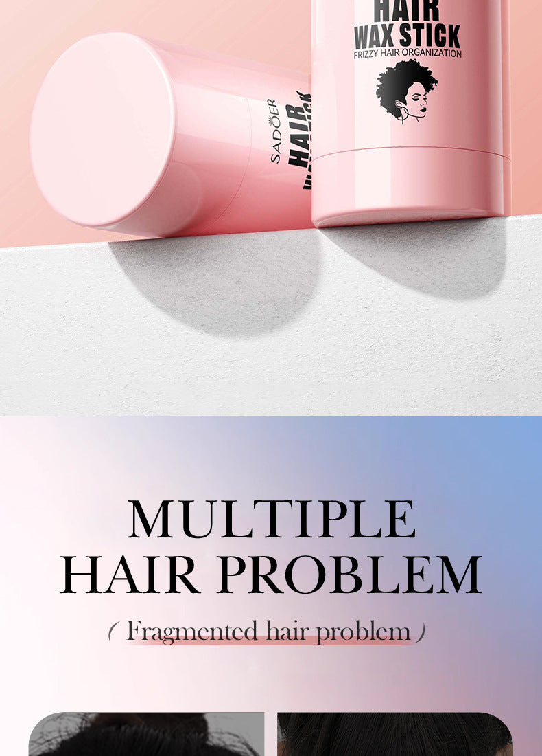Fine Hair Styling Stick30g SADOER Styling Liquid for Taming Messy Hair Cross-Border Wholesale