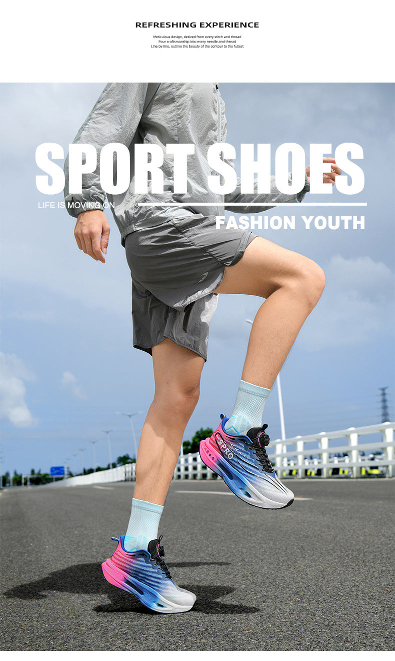 2025New Red Rabbit9pro Running Shoes Fashion Casual Carbon Plate Racing Running Shoes Double Layer Mesh Ultra Light Sports Shoes