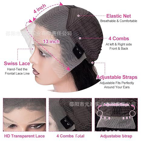 Body Wave Lace Front Wig for Black Women 13x4 Lace Front wig