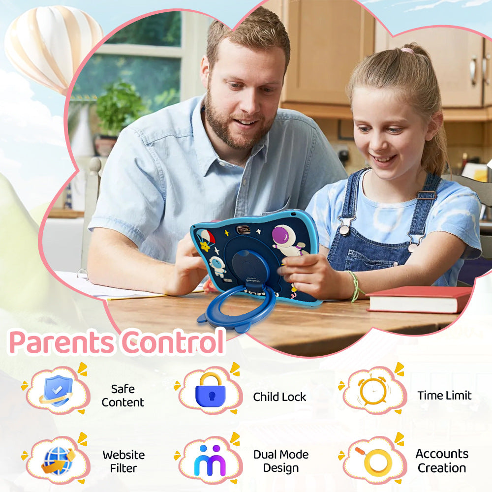 Popular B89Plus Children's Tablet Computer WiFi Download+Tablet pc Multifunctional Learning Machine