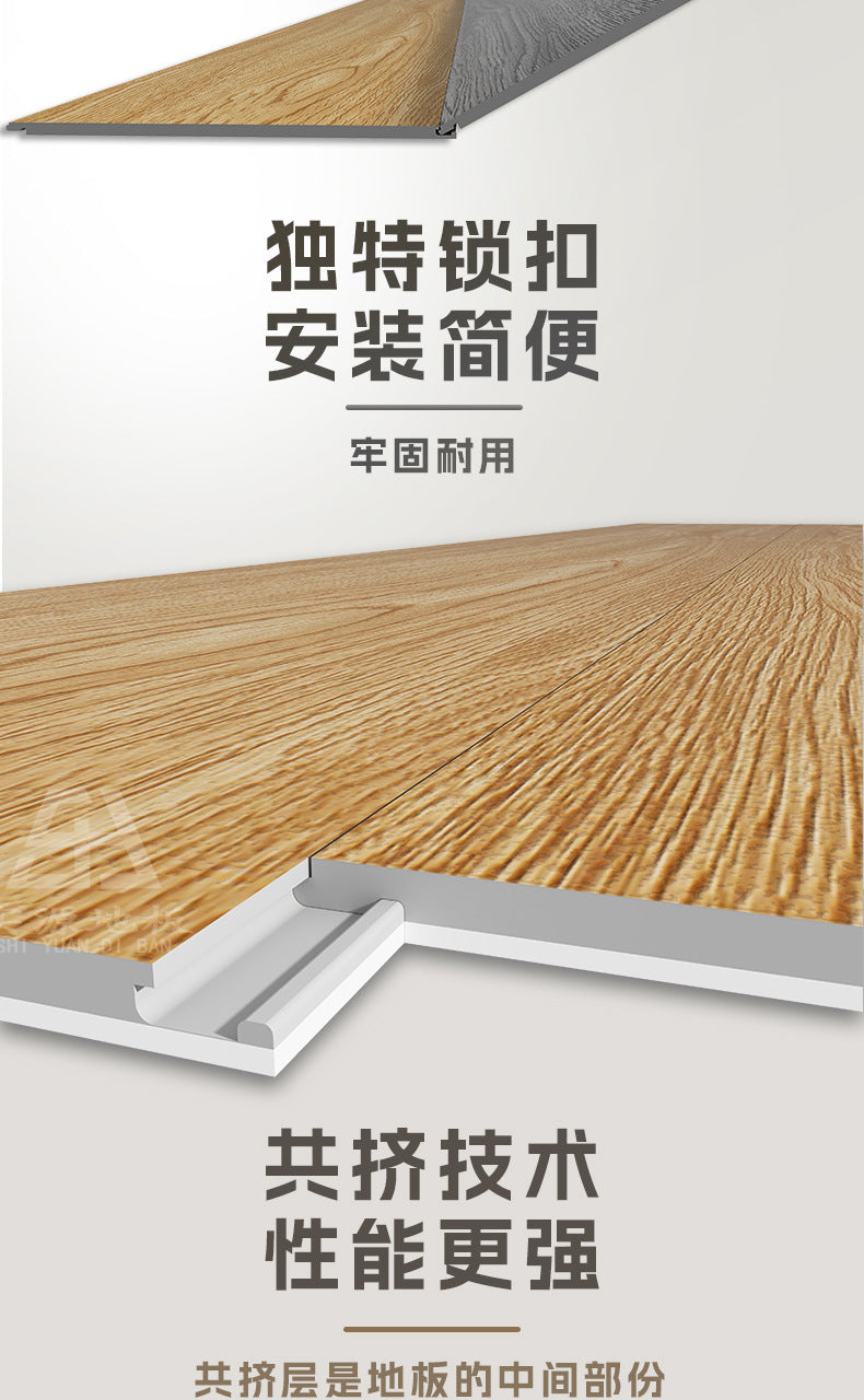 Anti-Slip Waterproof Fireproof Locking Eco-Friendly Flooring Commercial Project spc Stone Plastic Locking Type PVC Stone Crystal Flooring