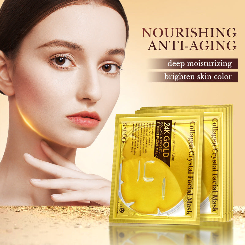 24k Gold Collagen Mask60gSADOER Crystal Hydrating Moisturizing Mask Cross-Border Wholesale