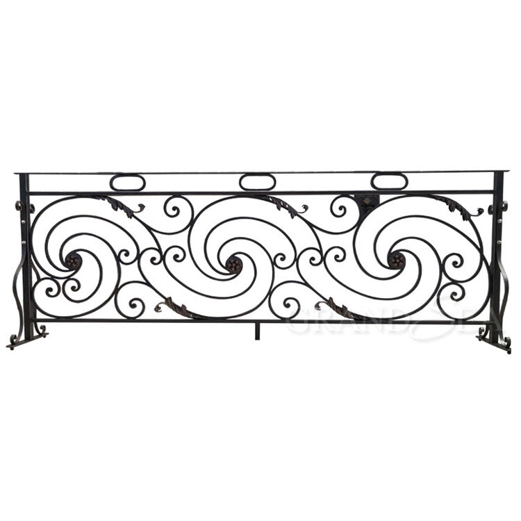 Foshan Factory Best Quality Iron Balcony Railings Designs