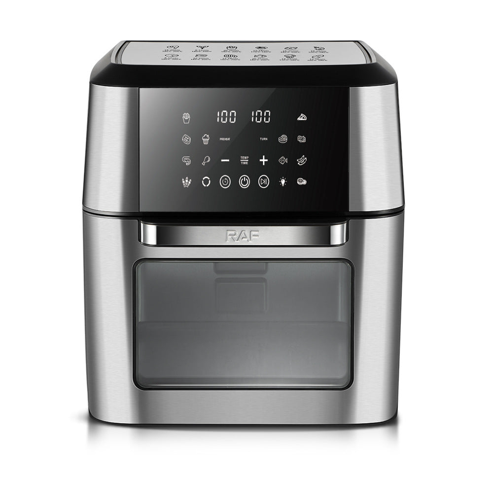 RAF European Standard Large Capacity Air Fryer12L Multifunctional Household Electric Deep Fryer with Visual Intelligent Touchscreen and Oil-Free