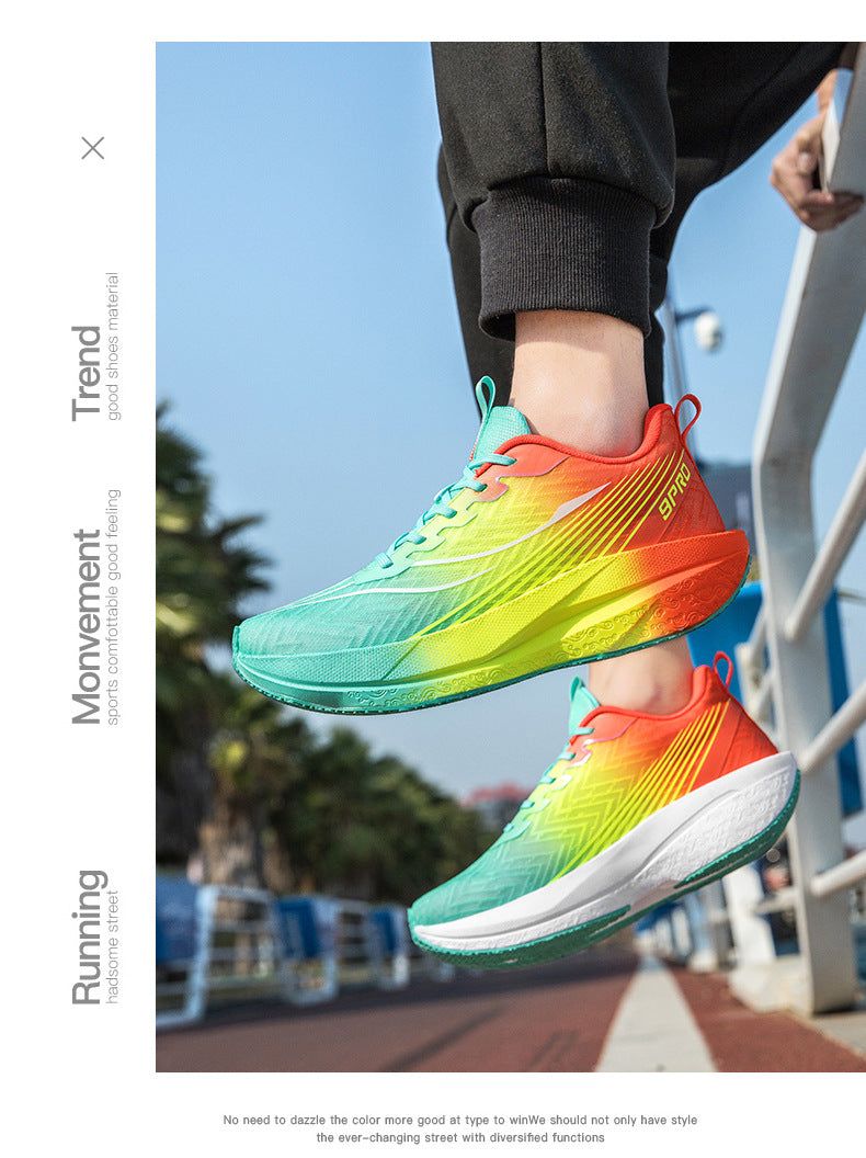 Red Rabbit9PRO New Breathable Mesh Ultra-Light Comfortable Running Shoes Anti-Slip Wear-Resistant Rebound Cushioning Youth Sports Shoes