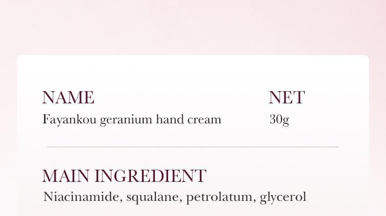 Full English Plant and Fruit Hand Cream FAYANKOU Moisturizing Autumn and Winter Anti-Dry Crack Hand Cream  Foreign Trade Wholesale