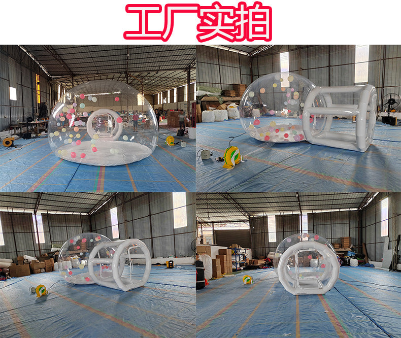 Inflatable Bubble House Outdoor Scenic Spot Check-in Festival Decoration Tent Manufacturer Sunshade Starry Sky Room Bubble House