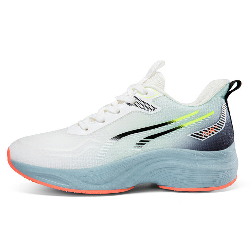 Casual mesh shoes new soft sole cushioning men's running shoes breathable mesh2025New lightweight high-elastic sports shoes