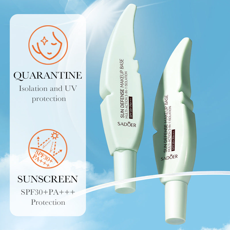 Cross-border Sunscreen30g SPF30+Sunscreen Isolation Cream UV Protection Concealer Sunscreen Cream Wholesale from Foreign Trade Manufacturer