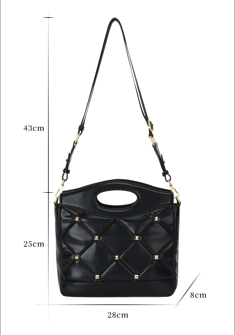 Women's Bag New Niche Classic Quilted Versatile Handbag Commuter Women's Bag Trendy Personality Fashion Crossbody Bag