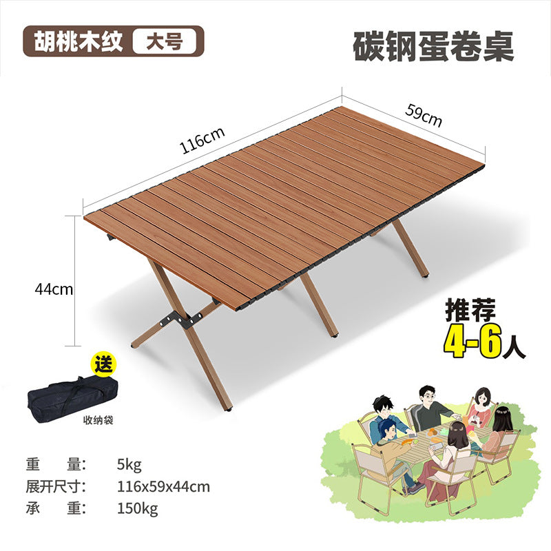 Outdoor Folding Table and Chair Reinforced Kermit Chair