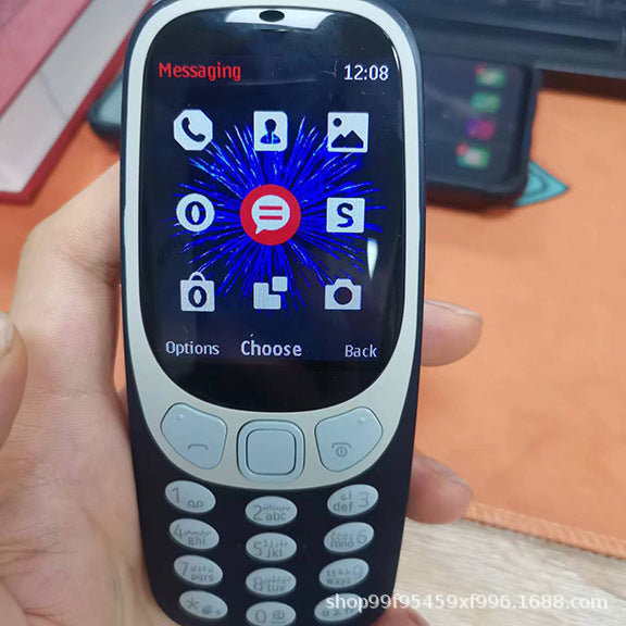 Exclusive Supply3310Dual Card2.4Inch GSM 2G Straight button function phone for elderly and students