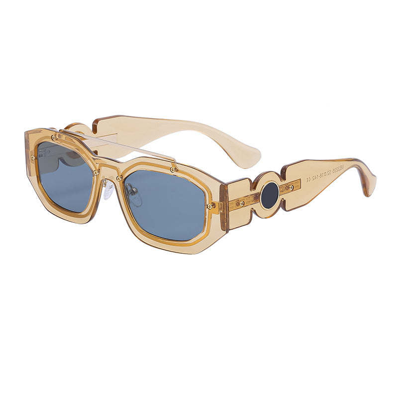 European and American Small Frame Sunglasses for Women UV Protection European and American Internet Celebrity Sunglasses for Women INS Wholesale