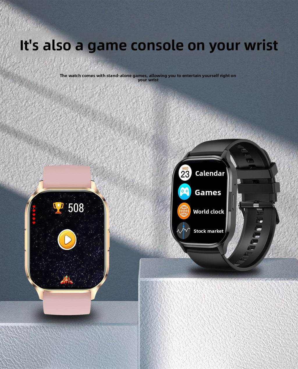 New HK21Smart watch multi-dial switching rotary button NFC Payment led Large Screen Factory