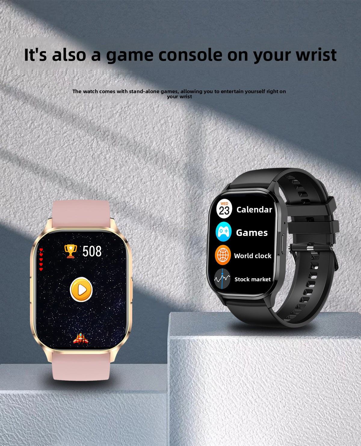 New HK21Smart watch multi-dial switching rotary button NFC Payment led Large Screen Factory