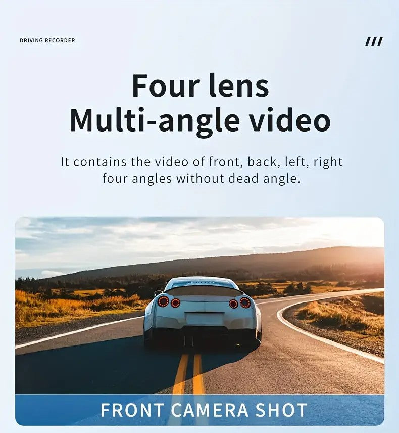 New S7Sanlu Dash Cam Private Model Car Camera Parking Monitoring HD Night Vision1080P