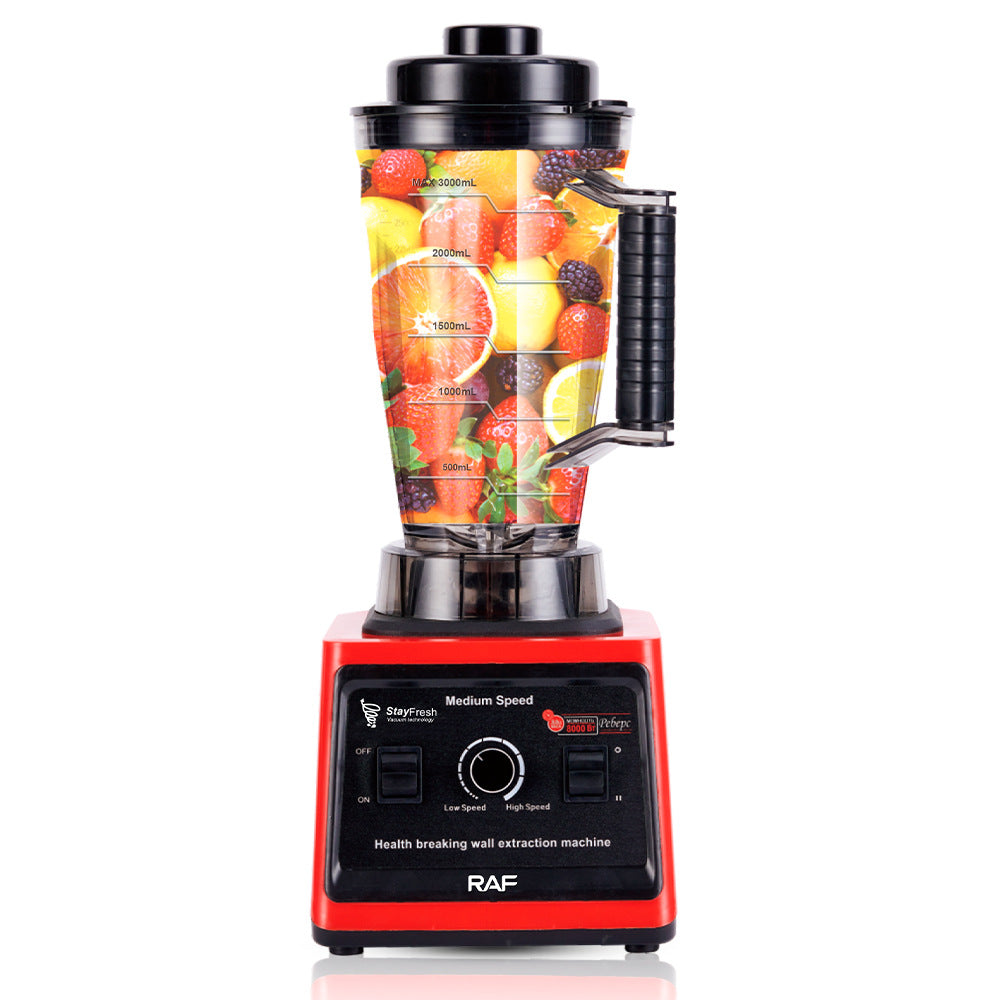 RAF European Standard Multifunctional 2-in-1 Juicer Household Food Processor Juice Maker Grinder8Knife 3L