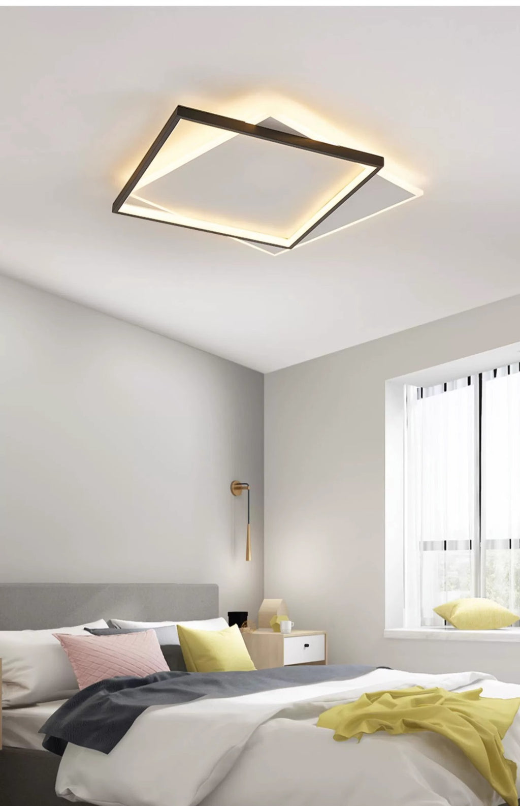 Lamp in the living room led Ceiling Light Modern Simple Elegant Main Light Three Rooms Two Halls Package Combination Lighting Zhongshan Lighting