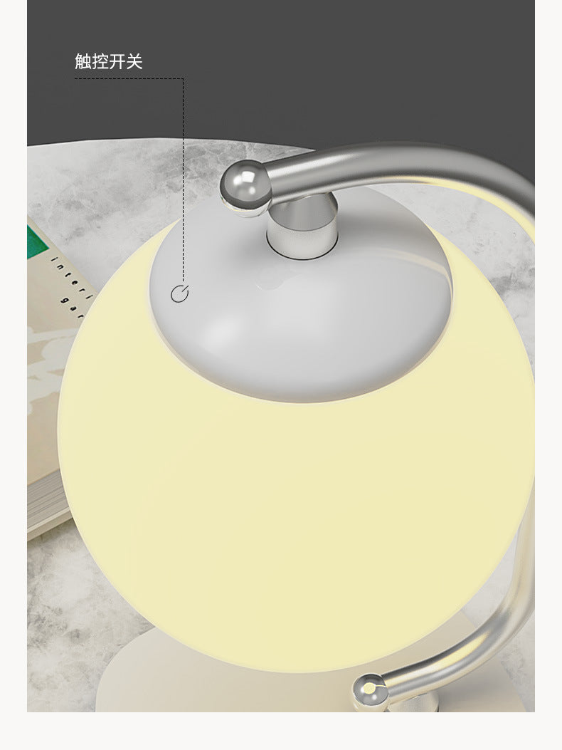 Creative Desk Lamp led Study Student Desk Lamp Wireless Charging Reading Desk Lamp Color Adjustment Moon Lamp Amazon Bestseller