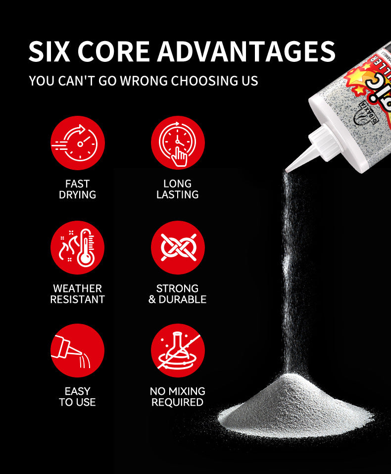 Crack Filler Sand Road Repair Filler Roof Waterproofing Floor Seam Repair Ground Seam Filler