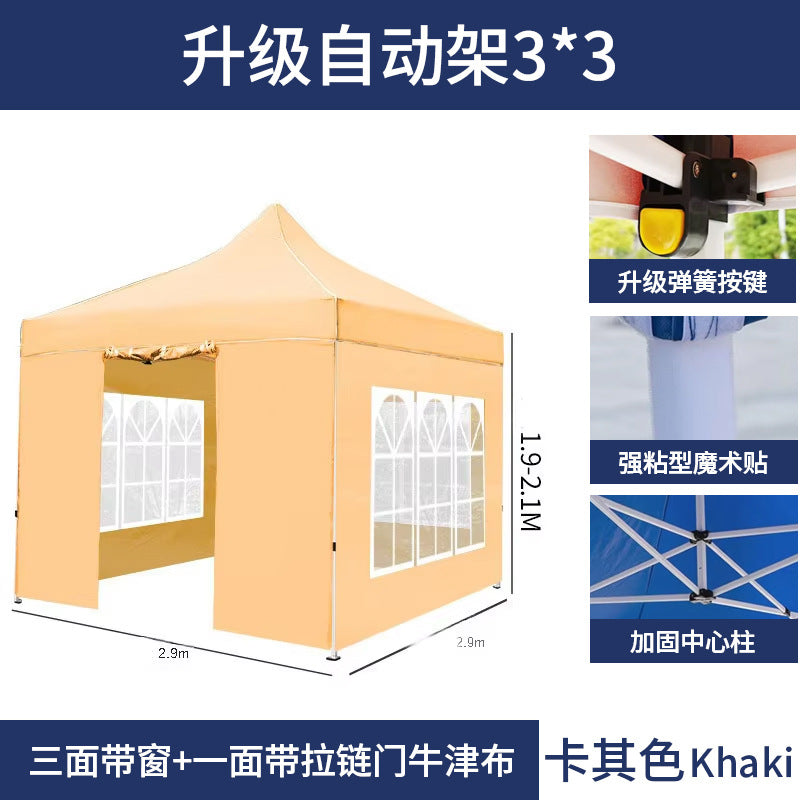 Custom  Fabric Tent Outdoor Camping Exhibition Promotion Tent Foreign Trade Folding Tent Wholesale