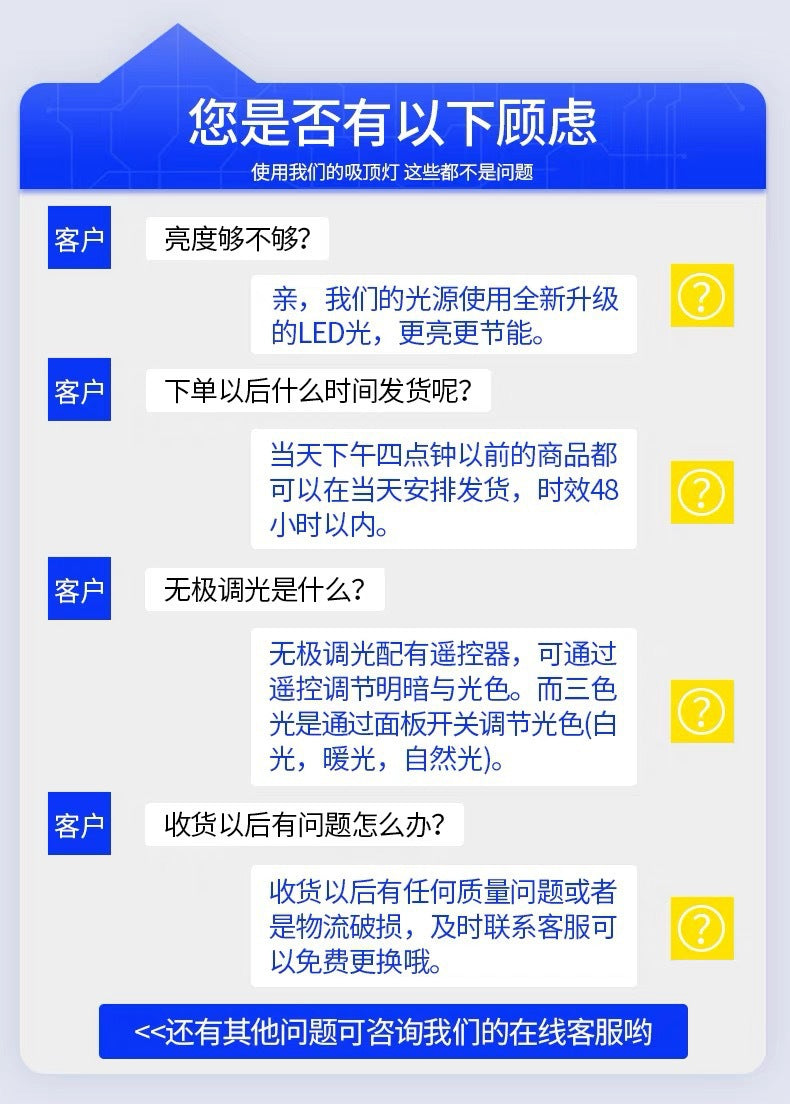 Full Spectrum Smart Ceiling Light Living Room Bedroom Light LED Modern Simple Elegant Ultra-thin Lighting Fixtures Collection