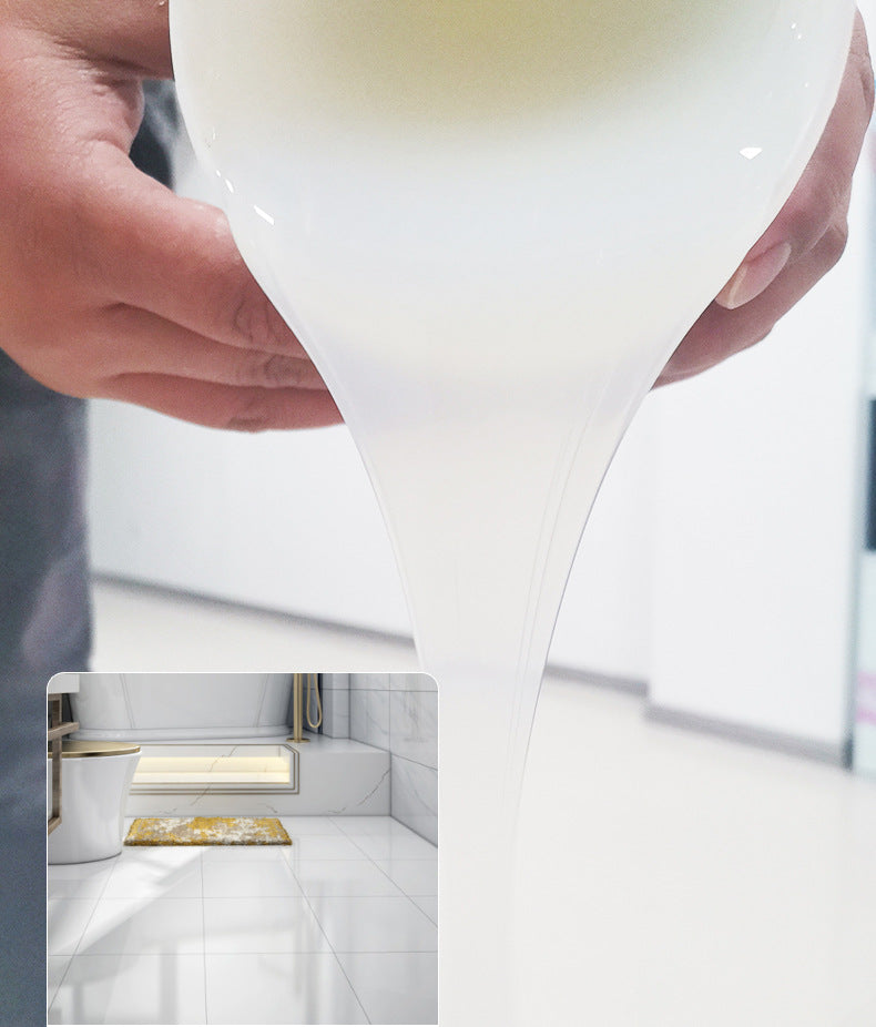 Transparent Waterproof Agent Bathroom Waterproof Coating No Tile Breaking Glue Acrylic Pure Acrylic Waterproof Glue Anti-Seepage