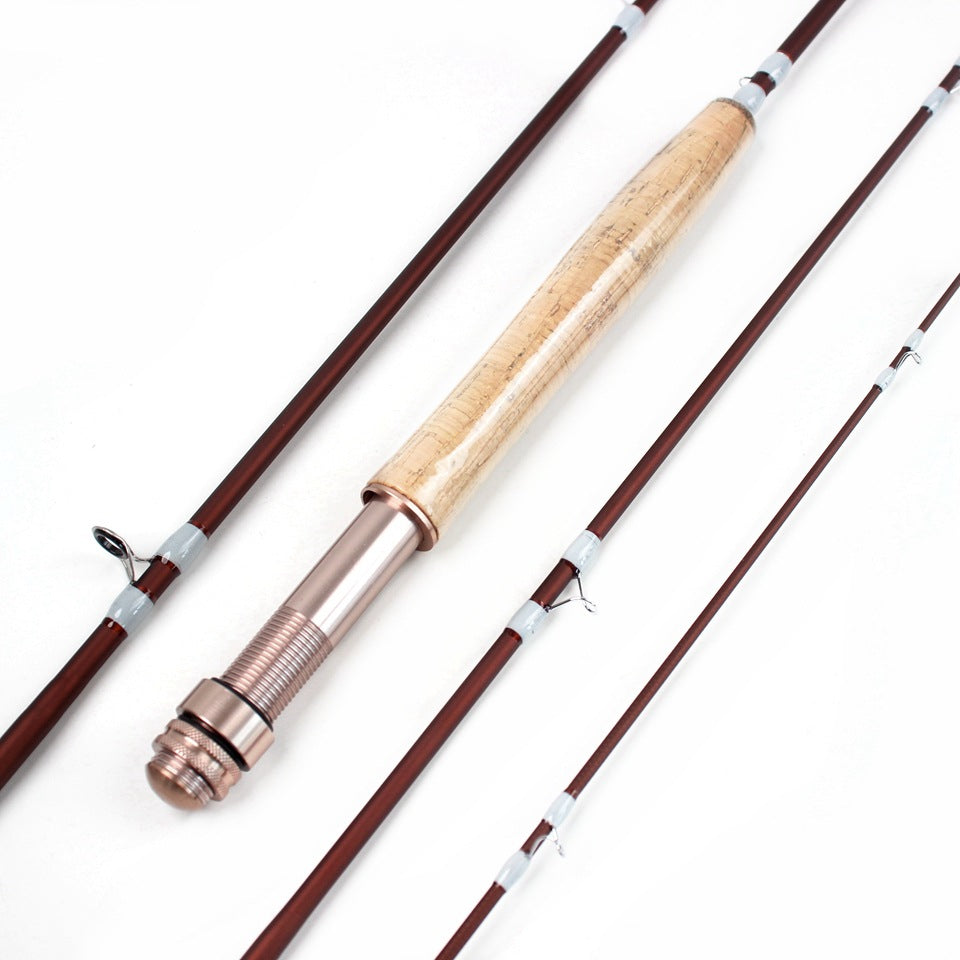Fly Rod5/6#Fly fishing rod carbon ultra-light4Jie Xixiu Fishing Rod European and American Popular Fishing Gear Manufacturer Wholesale