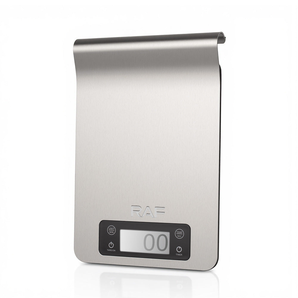 RA  Stainless Steel Kitchen Scale Household High Precision Multi-unit Conversion Tare Function Waterproof 7No. Battery