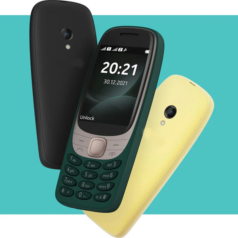 Specially designed for mobile phones6310Elderly Phone4G All-Network Compatible Multi-Function Large Screen Large Font Elderly Phone Student Backup