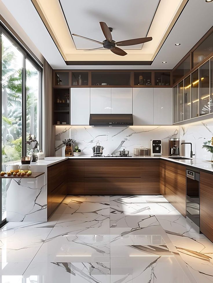 2025 Modern Kitchen Cabinets Furniture Villa Luxury Cabinet Kitchen