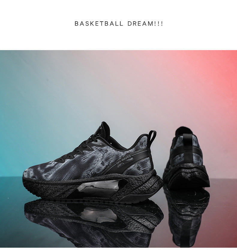 Marathon Running Shoes Soft Sole Cushioning Men and Women Mesh Training Running Shoes Rebound Physical Test Sports Student Sports Shoes Men's