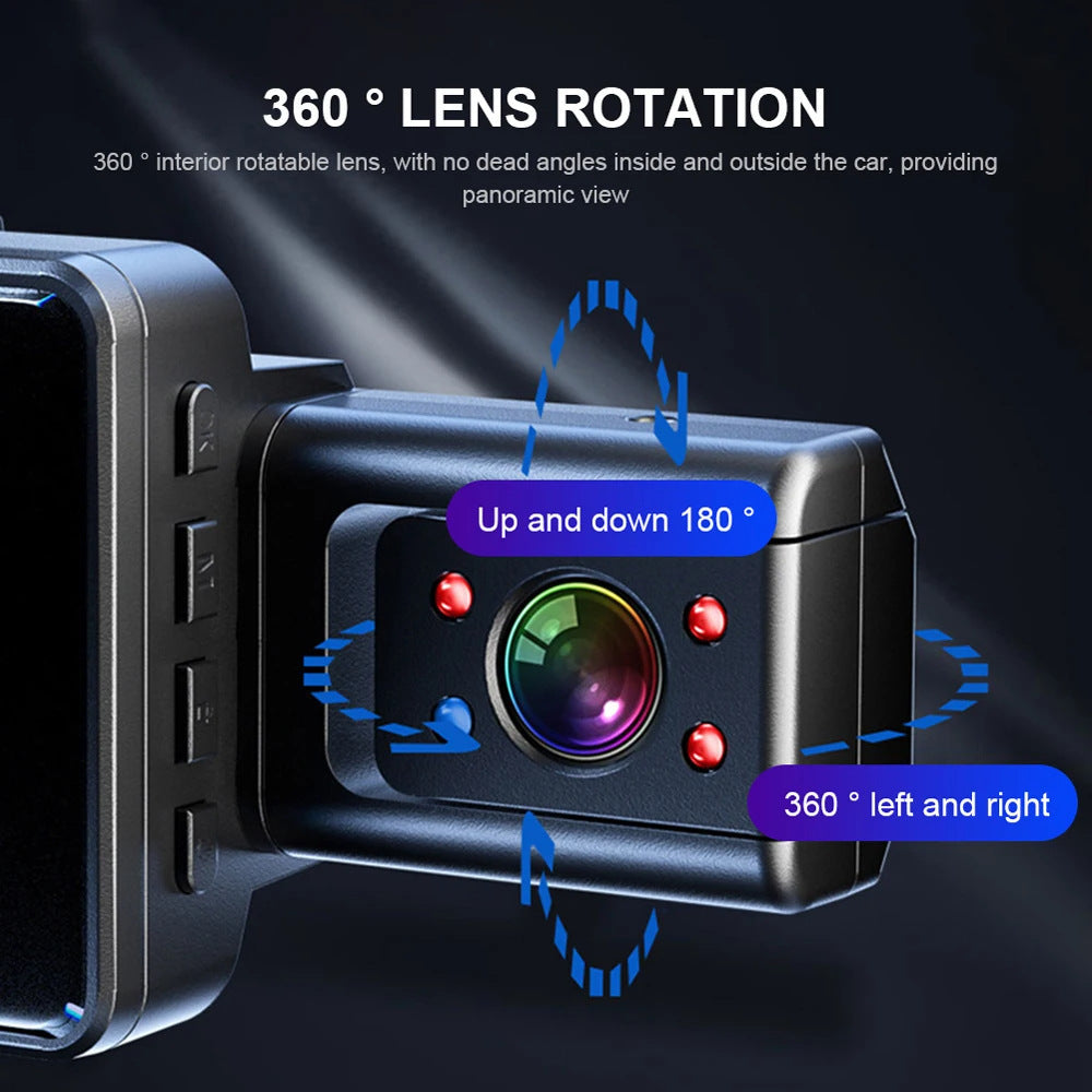 s15New3Inch Driving Recorder1080P WiFi Mobile Phone Interconnect Car Recording Reversing Image