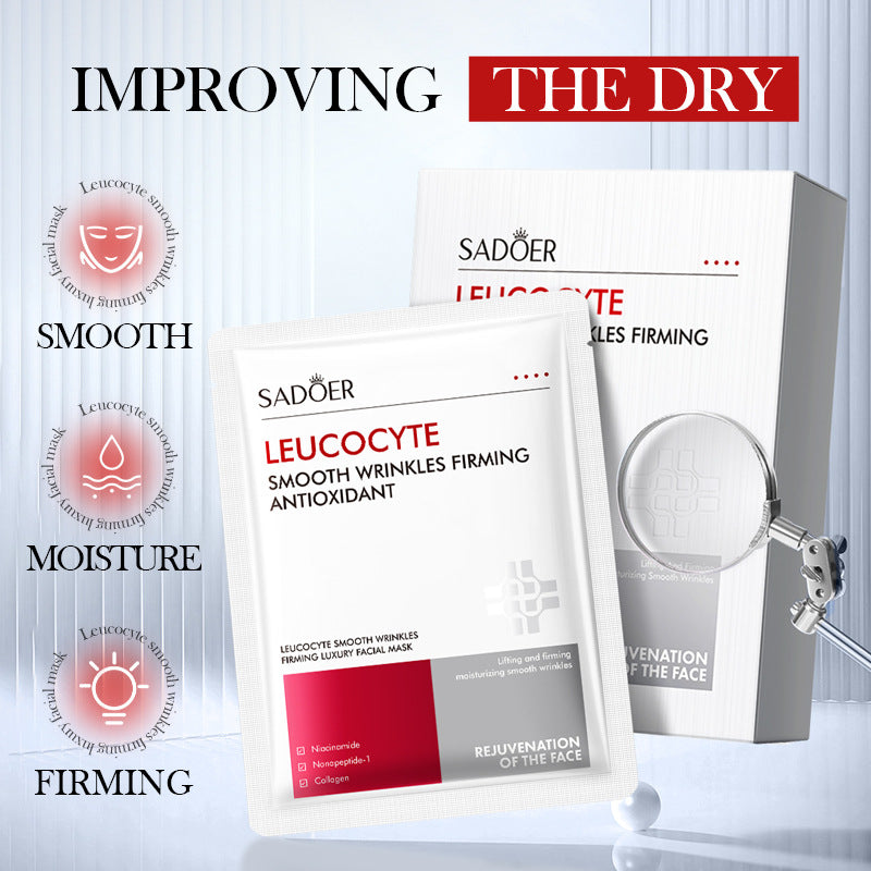 Luxurious Firming and Wrinkle-Reducing Mask SADOER Hydrating and Moisturizing Face Mask Cross-Border Wholesale
