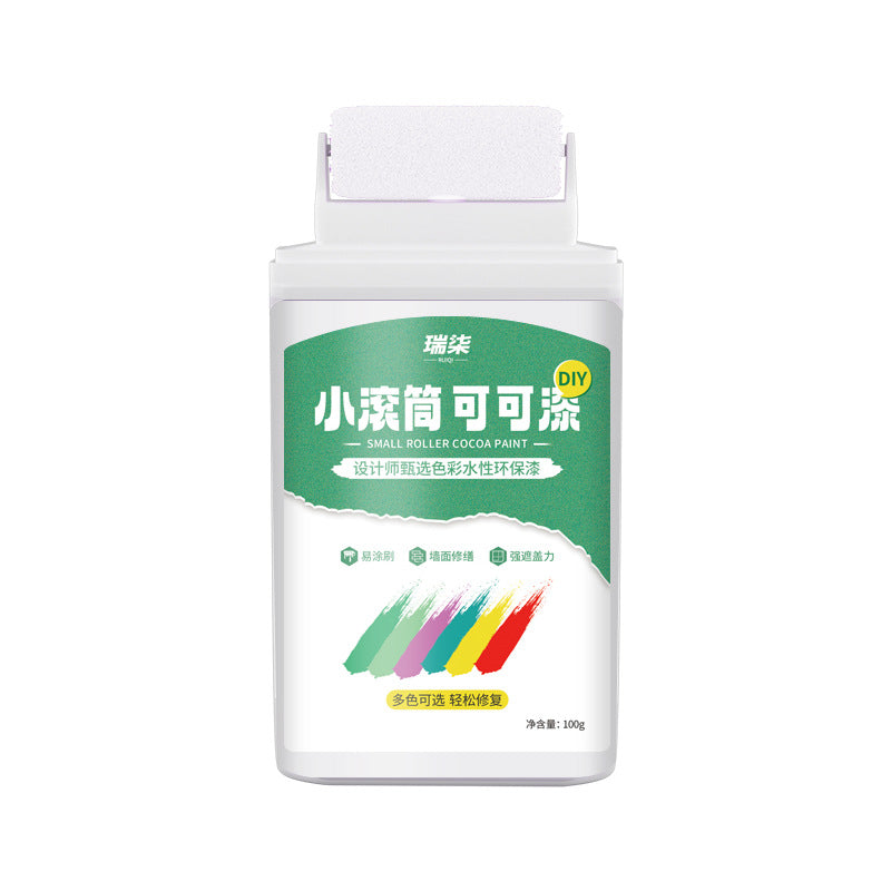 Manufacturer Custom Small Roller Paint Odorless Latex Paint Wall Repair Colorful Mini Household Stain Removal Renovation Repair Paint