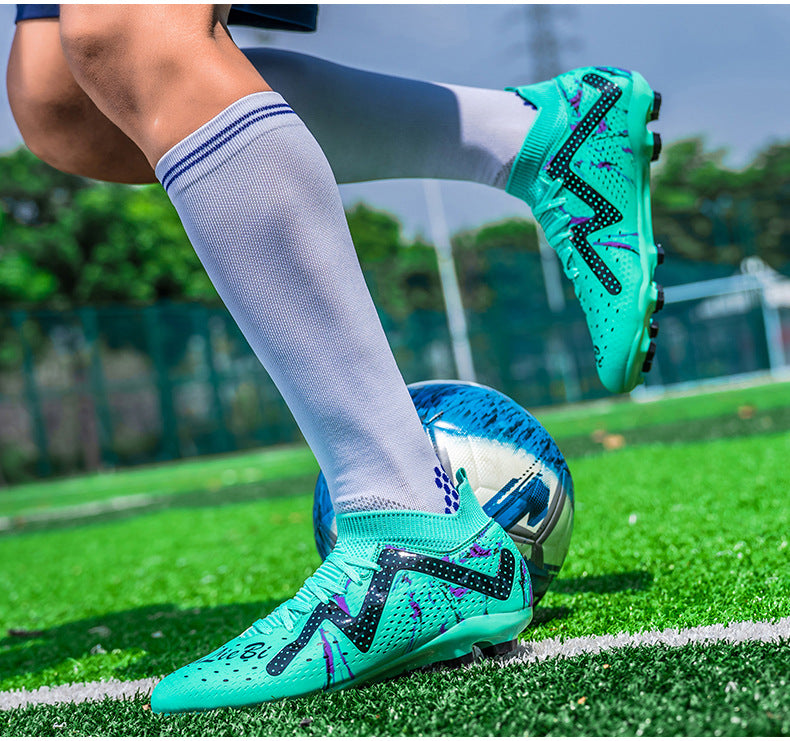 Men's Soccer Shoes Children's Cleats tf Professional training shoes for adult students, wholesale soccer shoes