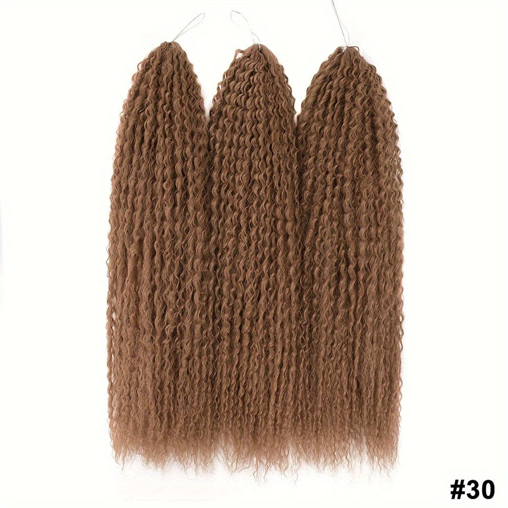 16/24Inch Cross-Border Synthetic Crochet Wig Brazilian Braids High-Temperature Fiber High-Temperature Fiber Braids