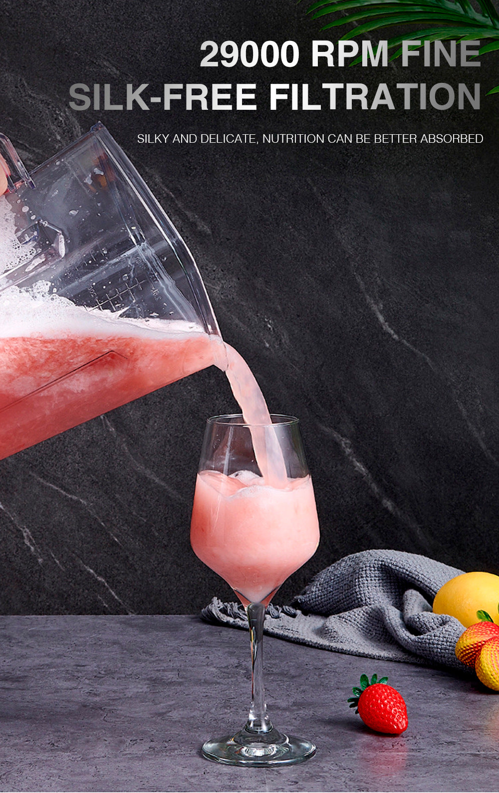 European Standard Blender Household High-Speed Blender Smoothie Cooking Machine Soy Milk Fruit Juicer