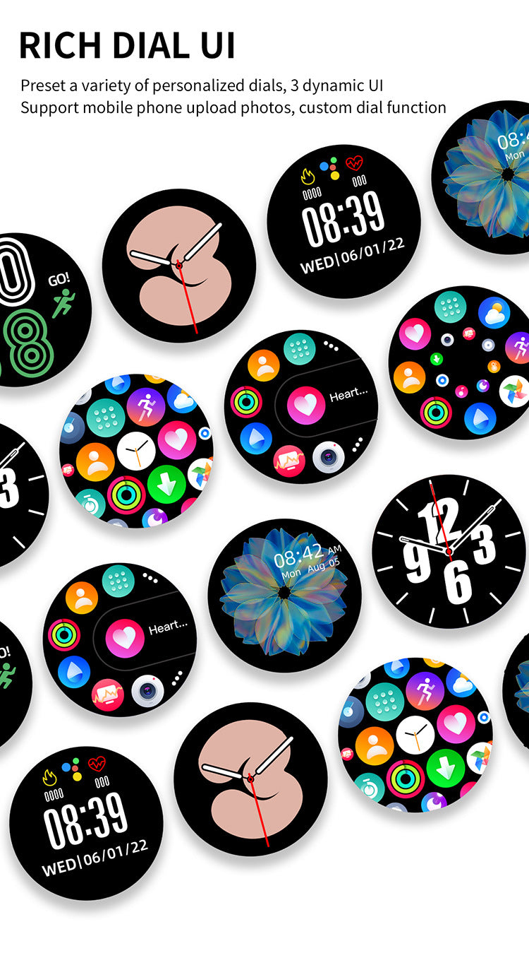 T2 Pro Smart Watch1.52inch Bluetooth call, heart rate monitor, step counter, message notifications, sleep tracker, outdoor sports