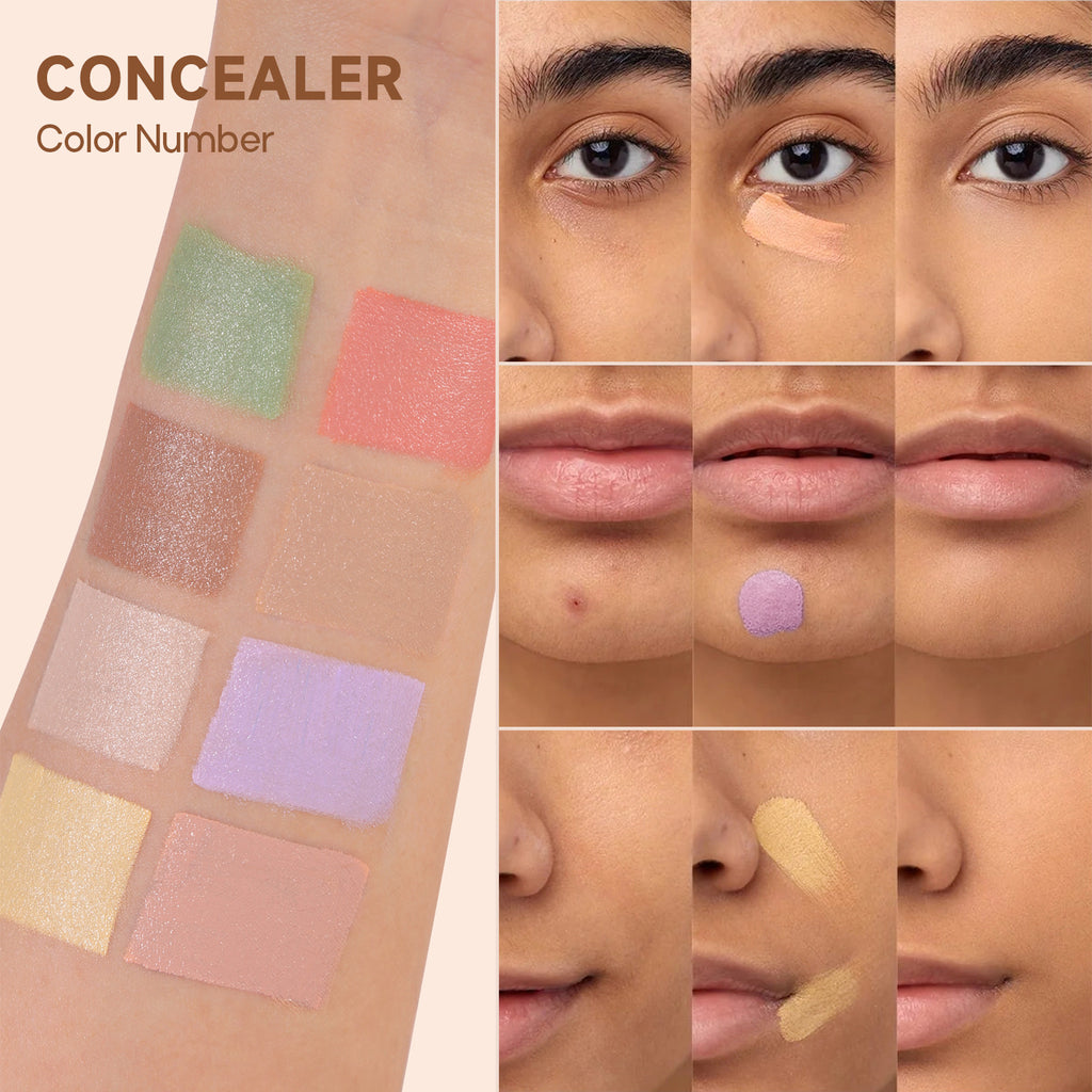 Exclusive Supply sheloves Concealer Cover Acne Marks, Spots, Dark Circles, Contouring Foundation Cream Concealer Palette