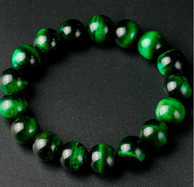 108Pink Quartz Bracelet Lotus Lucky Tree Pendant Labradorite Braided Bracelet Agate Tiger Eye Elastic Bracelet