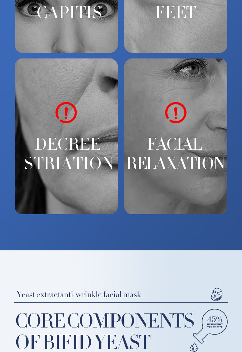 Bifid Yeast Mask30gBIOAOUA Hydrating Moisturizing Tablets for Cross-Border Wholesale