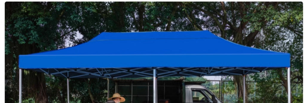 Four-Corner Rainproof Tent Four-Leg Rain Shelter Outdoor Advertising Exhibition Stall Use Sunshade Rain Cover Retractable Folding Canopy