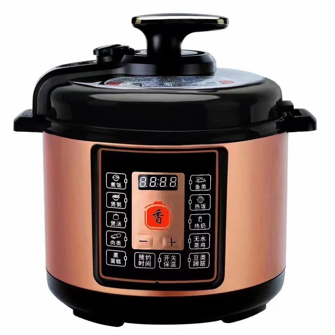 Factory Export  Household5L Large Capacity Multifunctional Electric Pressure Cooker Rice Cooker Pressure Cooker Wholesale