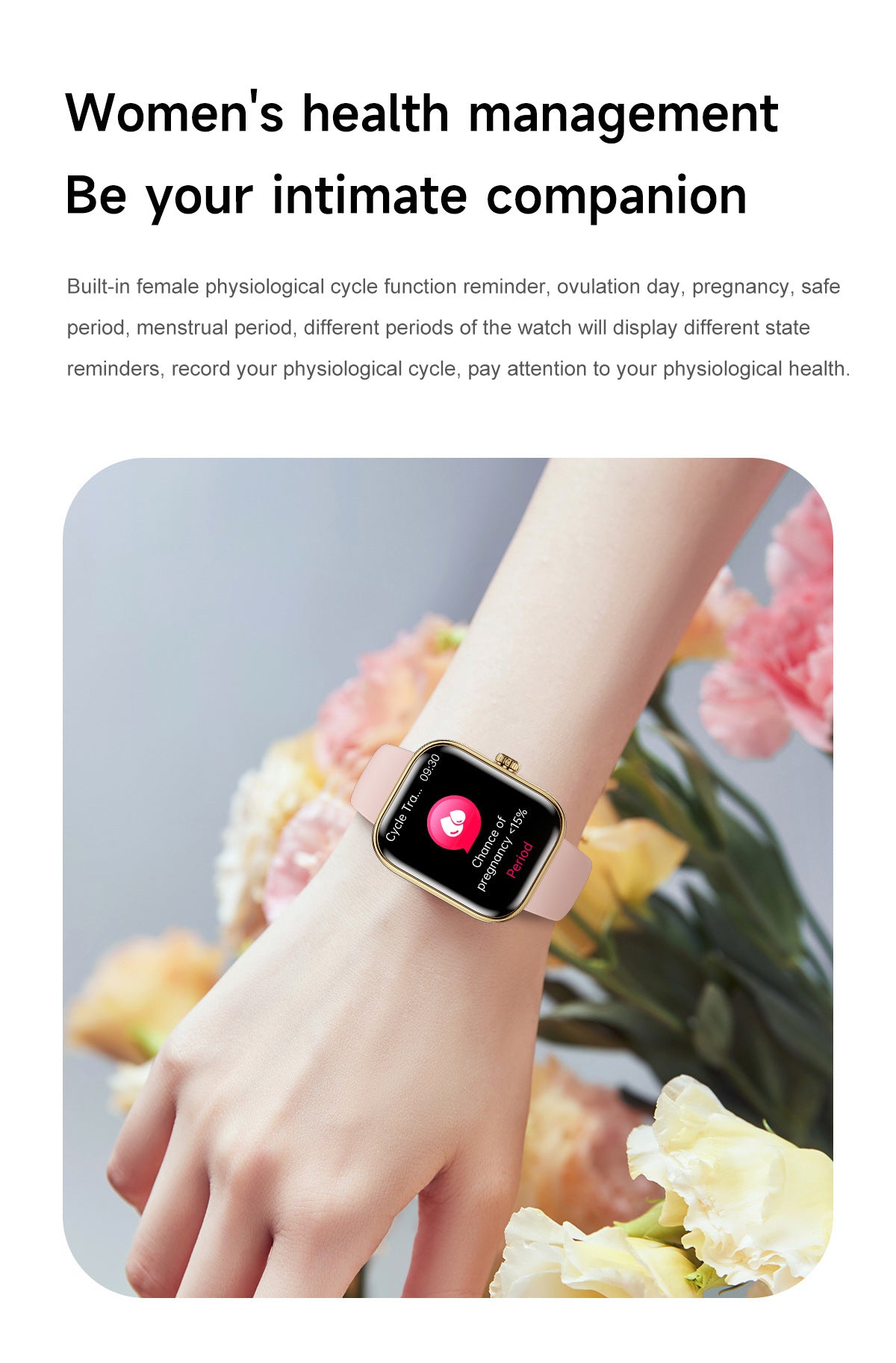 G46Women's Smart Watch Blood Pressure Blood Sugar Blood Oxygen Detection NFC Alipay Bluetooth Call Smart Bracelet